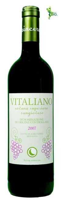 Foto da uve biologiche Vitaliano 0.75 l